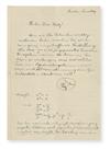 (SCIENTISTS.) EINSTEIN, ALBERT. Group of 5 Autograph Letters Signed, A. Einstein or Einstein, to Paul Hertz, in German,